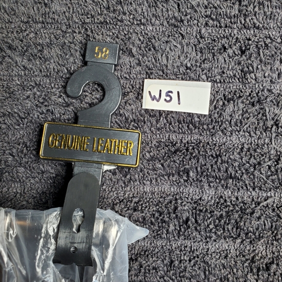 Men's Leather Belt | Size: 58 | Color: Brown | 1-Sided | SKU: W-51 | RRR Belts - Picture 3 of 4